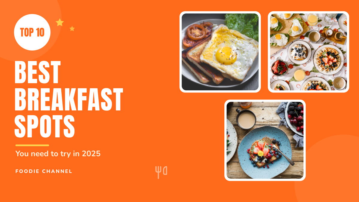 Best Breakfast Spots — Food Photo Collage Thumbnail