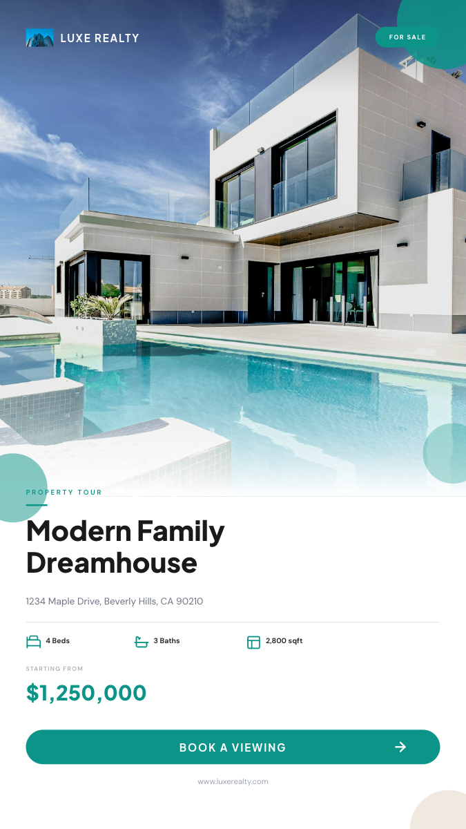 Dream Home Tour — Real Estate Property Story