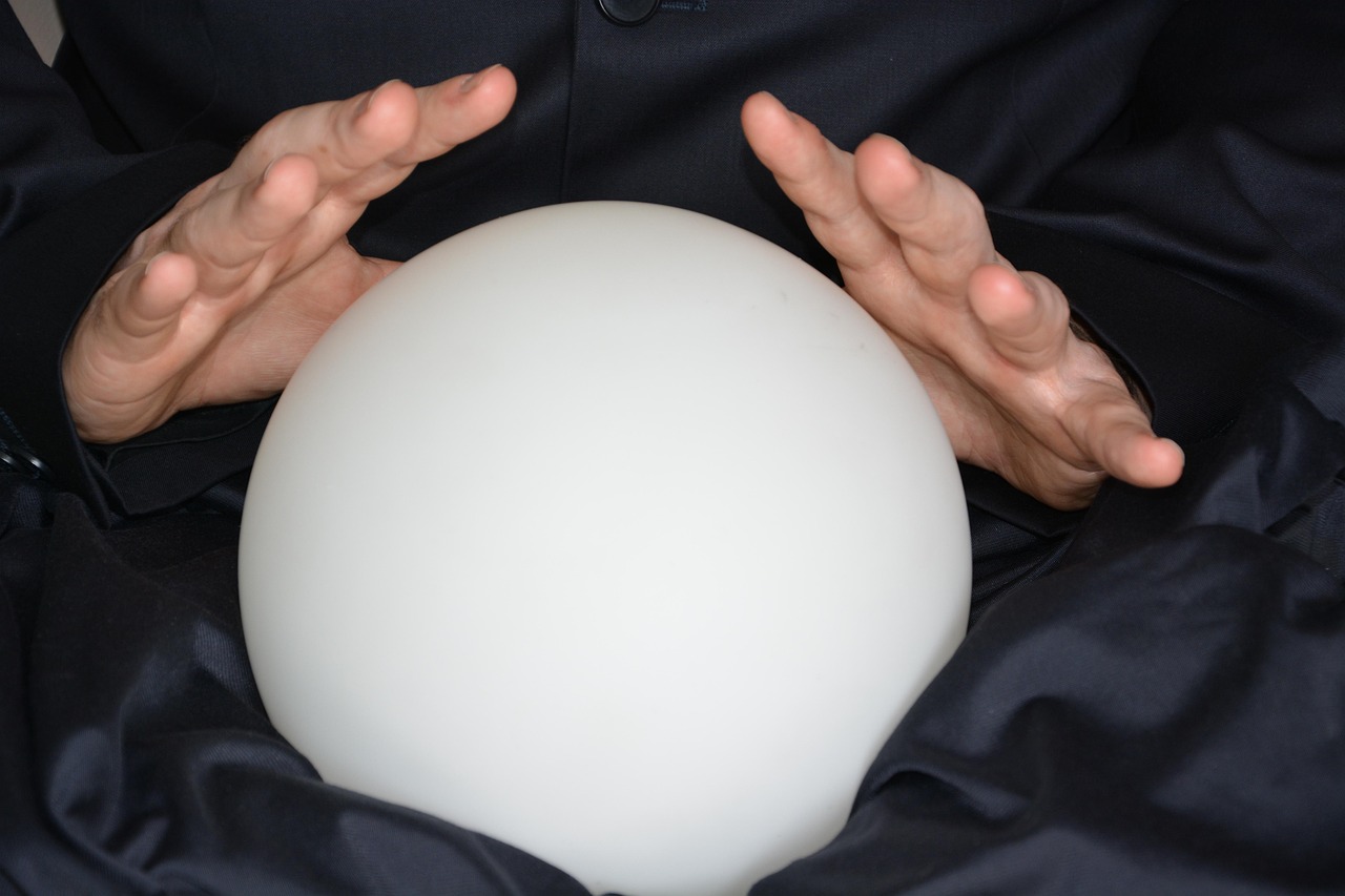 Bola de cristal de vidente